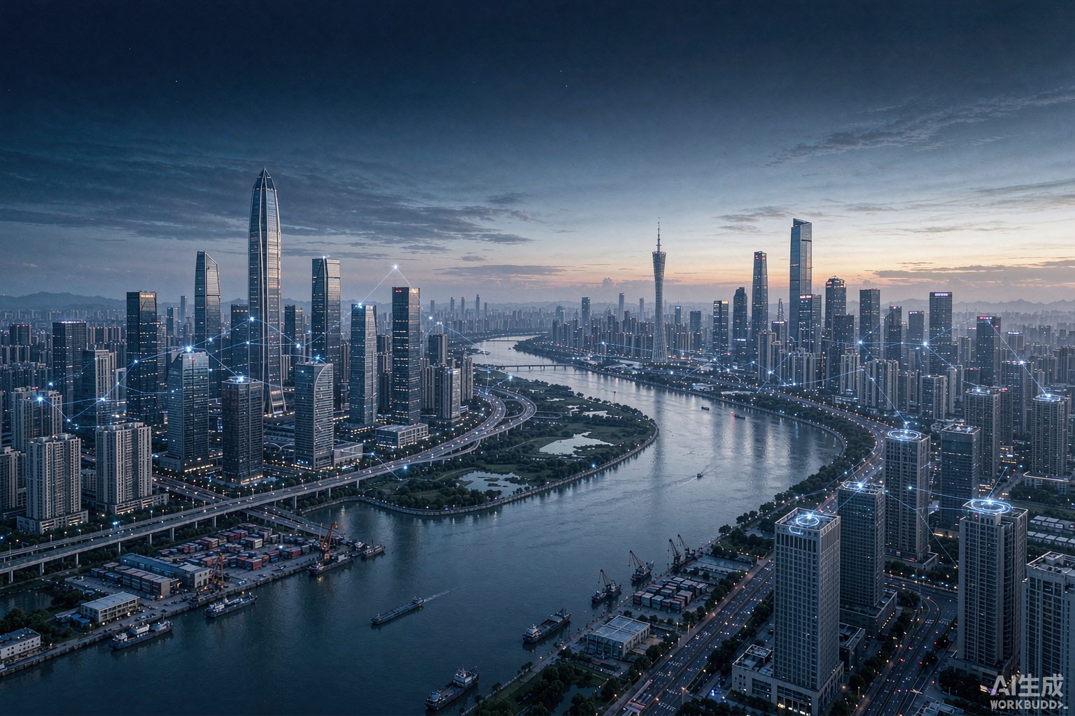 大湾区城市航拍